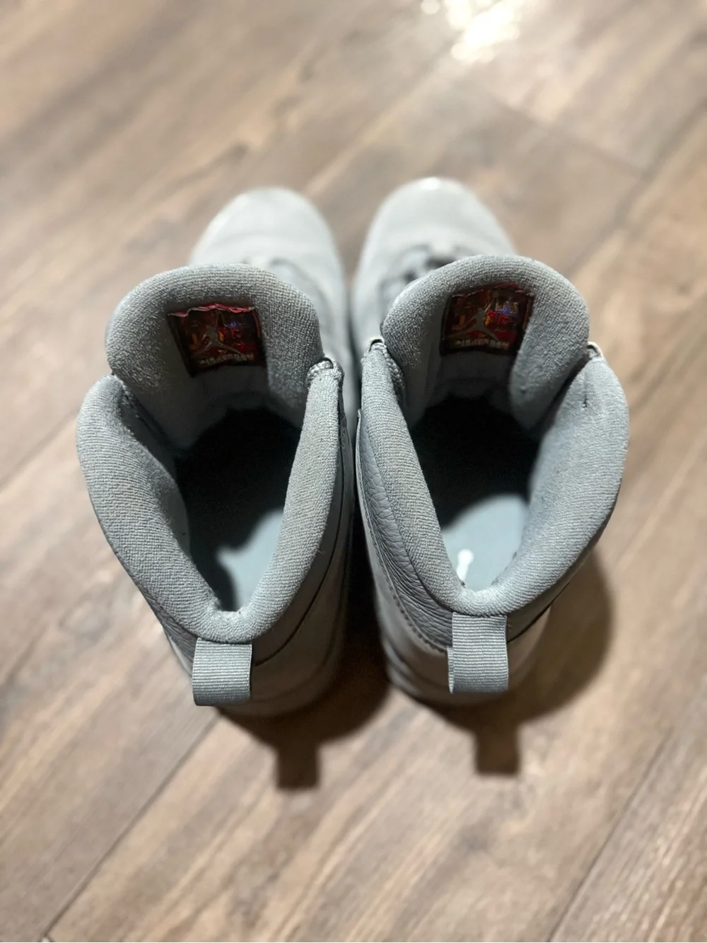 Jordan 10 Retro 2018 Cool Grey Men’s 9 Athletic Nubuck Basketball Sneakers